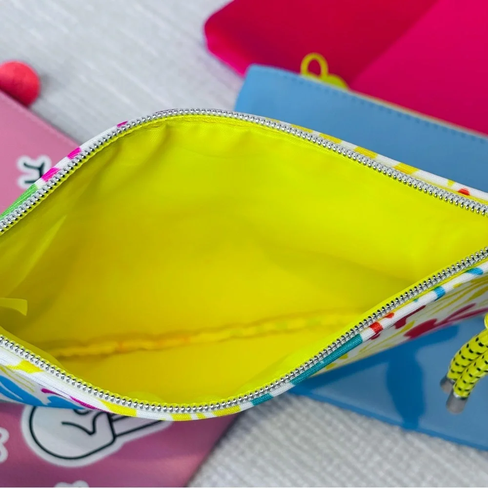 ipsy Pouch Set with Fun Graphics - Bundle of 4